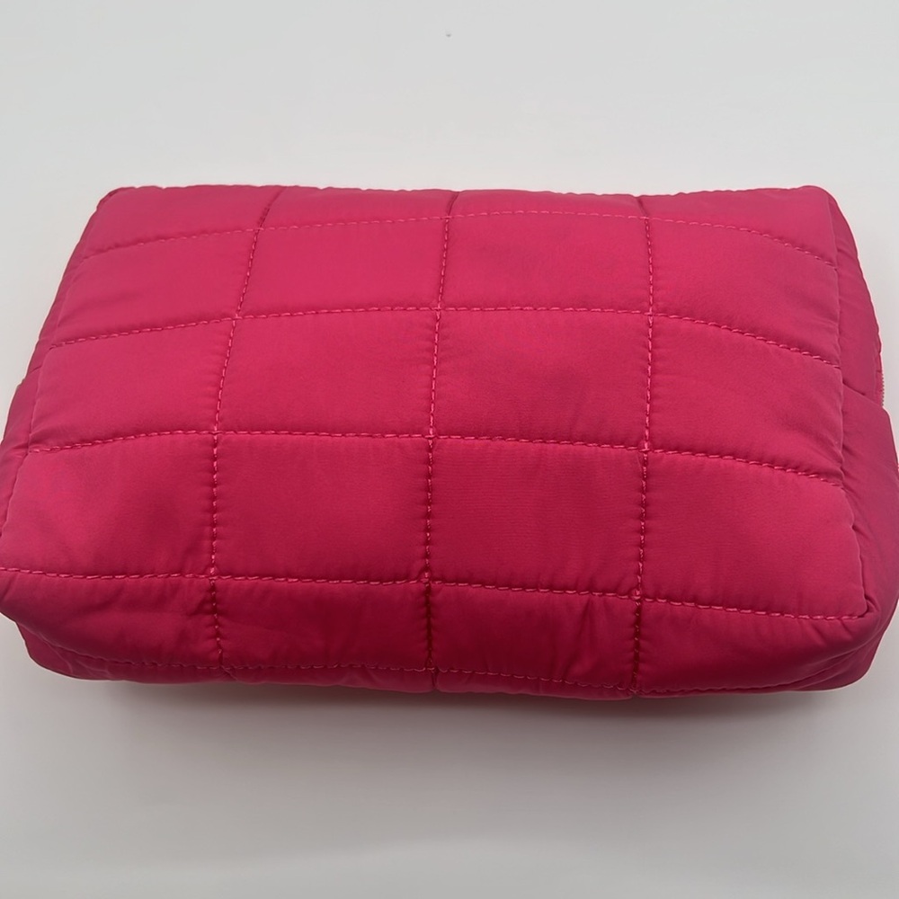 SEPHORA PINK QUILTED MAKE UP BAG - Picture 3 of 5